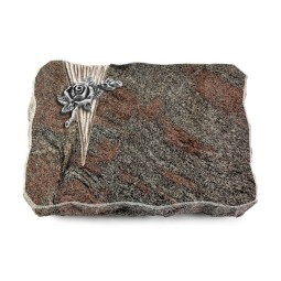 Grabplatte Paradiso/Delta Rose 1 (Alu)