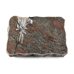 Grabplatte Paradiso/Delta Rose 10 (Alu)