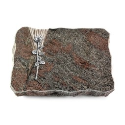 Grabplatte Paradiso/Delta Rose 12 (Alu)