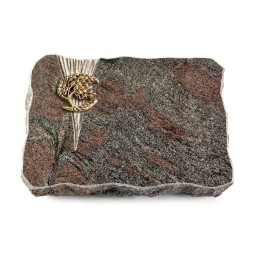 Grabplatte Paradiso/Delta Baum 1 (Bronze)