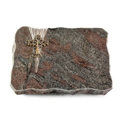 Grabplatte Paradiso/Delta Baum 2 (Bronze)