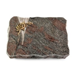 Grabplatte Paradiso/Delta Rose 1 (Bronze)