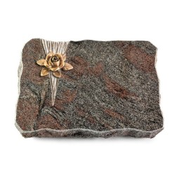 Grabplatte Paradiso/Delta Rose 4 (Bronze)