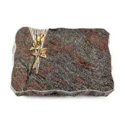 Grabplatte Paradiso/Delta Rose 8 (Bronze)