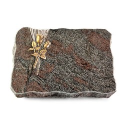 Grabplatte Paradiso/Delta Rose 10 (Bronze)