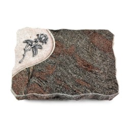 Grabplatte Paradiso/Folio Rose 2 (Alu)