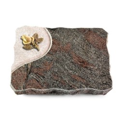 Grabplatte Paradiso/Folio Rose 3 (Bronze)