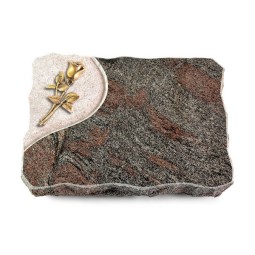 Grabplatte Paradiso/Folio Rose 8 (Bronze)