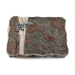 Grabplatte Paradiso/Strikt Rose 1 (Alu)