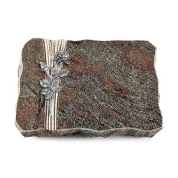 Grabplatte Paradiso/Strikt Rose 13 (Alu)