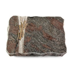 Grabplatte Paradiso/Strikt Ähren 1 (Bronze)