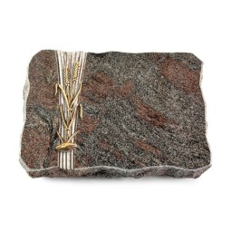 Grabplatte Paradiso/Strikt Ähren 2 (Bronze)