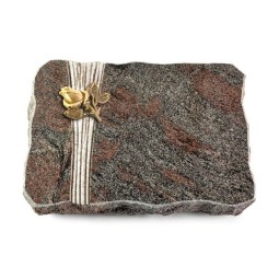 Grabplatte Paradiso/Strikt Rose 3 (Bronze)