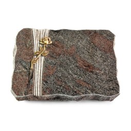 Grabplatte Paradiso/Strikt Rose 7 (Bronze)