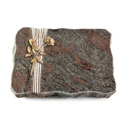 Grabplatte Paradiso/Strikt Rose 10 (Bronze)