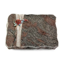 Grabplatte Paradiso/Strikt Rose 1 (Color)