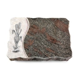 Grabplatte Paradiso/Wave Ähren 2 (Alu)