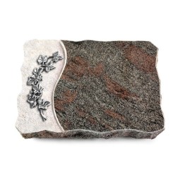 Grabplatte Paradiso/Wave Efeu (Alu)