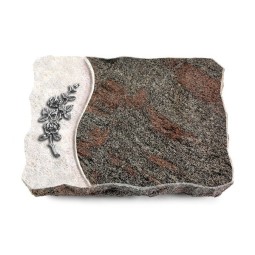 Grabplatte Paradiso/Wave Rose 5 (Alu)