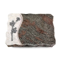 Grabplatte Paradiso/Wave Rose 9 (Alu)