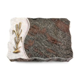 Grabplatte Paradiso/Wave Ähren 2 (Bronze)