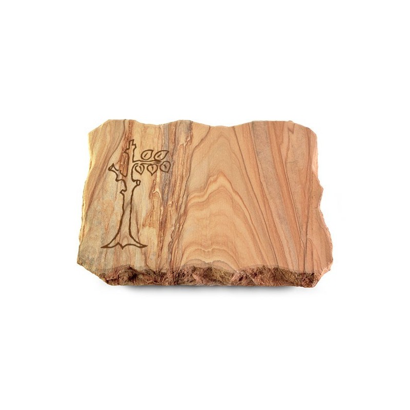 Grabplatte Rainbow/Pure Baum 2