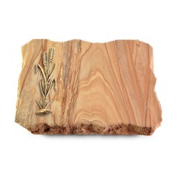 Grabplatte Rainbow/Pure Ähren 2 (Bronze)