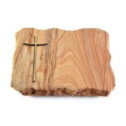 Grabplatte Rainbow/Pure Kreuz 2 (Bronze)