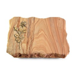 Grabplatte Rainbow/Pure Rose 13 (Bronze)