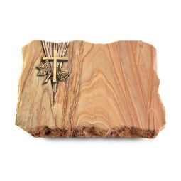 Grabplatte Rainbow/Delta Kreuz 1 (Bronze)