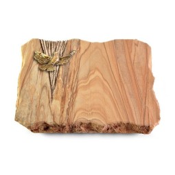 Grabplatte Rainbow/Delta Taube (Bronze)