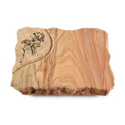 Grabplatte Rainbow/Folio Rose 2 (Bronze)