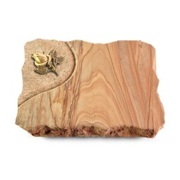 Grabplatte Rainbow/Folio Rose 3 (Bronze)