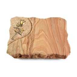 Grabplatte Rainbow/Folio Rose 8 (Bronze)