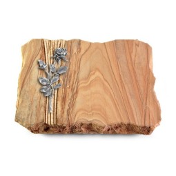 Grabplatte Rainbow/Strikt Rose 13 (Alu)