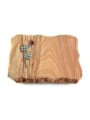 Grabplatte Rainbow/Strikt Rose 4 (Color)