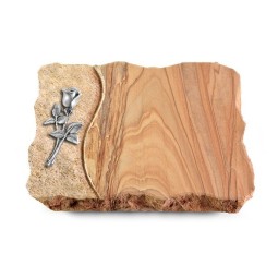 Grabplatte Rainbow/Wave Rose 8 (Alu)