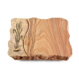 Grabplatte Rainbow/Wave Ähren 2 (Bronze)