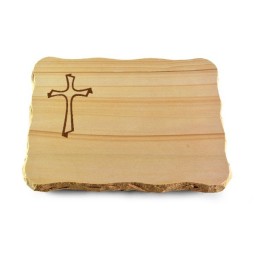 Grabplatte Woodland/Pure Kreuz 1