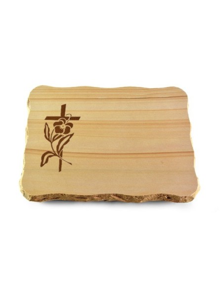 Grabplatte Woodland/Pure Kreuz 3