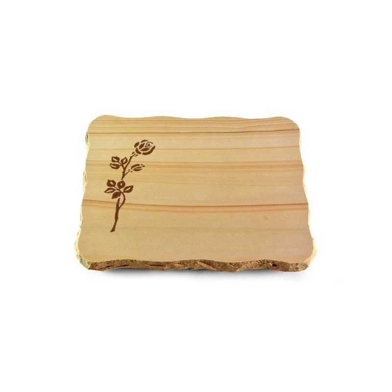 Grabplatte Woodland/Pure Rose 2