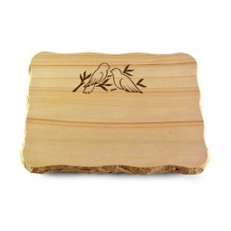 Grabplatte Woodland/Pure Vögel