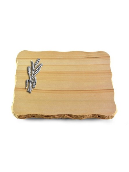 Grabplatte Woodland/Pure Ähren 1 (Alu)