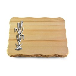 Grabplatte Woodland/Pure Ähren 2 (Alu)