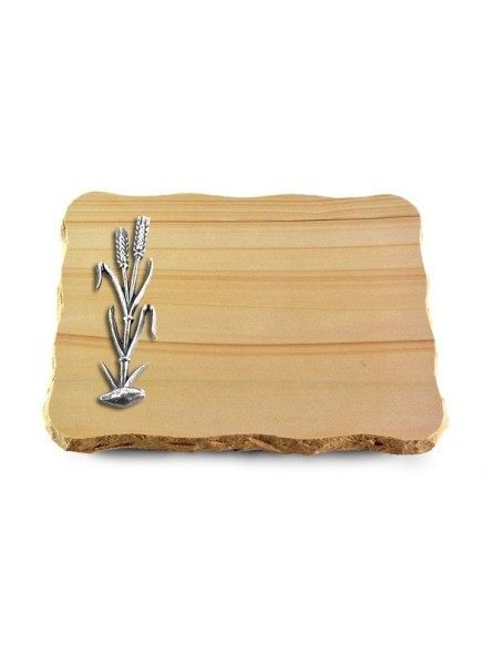 Grabplatte Woodland/Pure Ähren 2 (Alu)