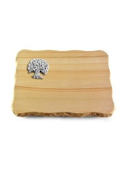Grabplatte Woodland/Pure Baum 3 (Alu)