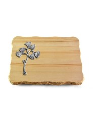 Grabplatte Woodland/Pure Gingozweig 1 (Alu)