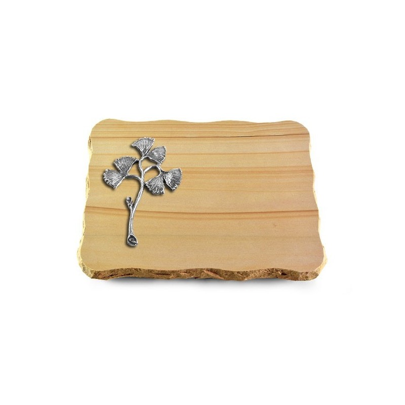 Grabplatte Woodland/Pure Gingozweig 1 (Alu)