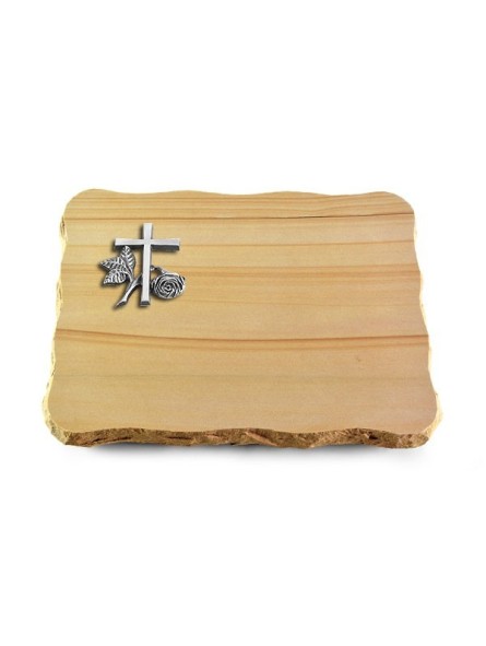 Grabplatte Woodland/Pure Kreuz 1 (Alu)