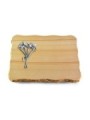 Grabplatte Woodland/Pure Lilie (Alu)